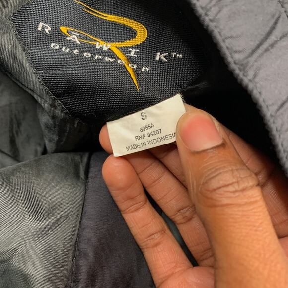 Rawik Snow Pants Mens Small Black Nylon Snowboarding Skiing Insulated Waterproof - Picture 10 of 16